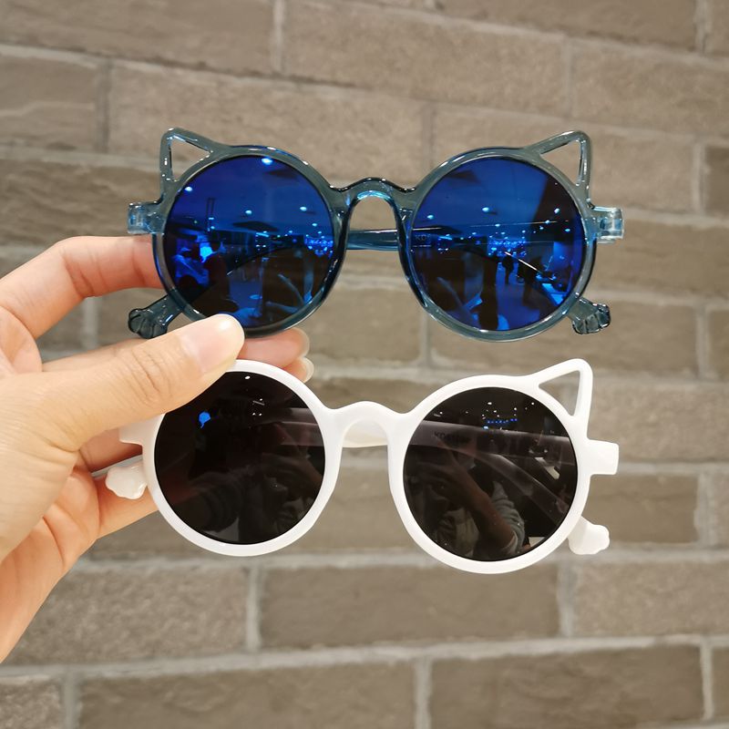 Kids Sunglasses Fashion Cat Ears Kids Decoration Glasses